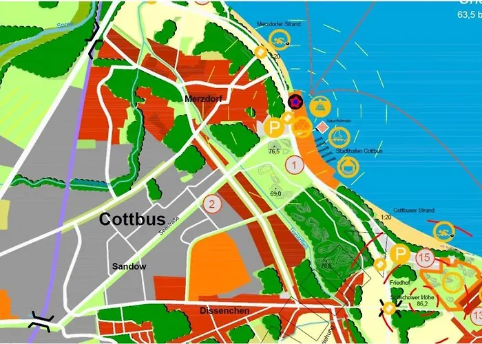 Zimmervermietung Cottbusser Ostsee